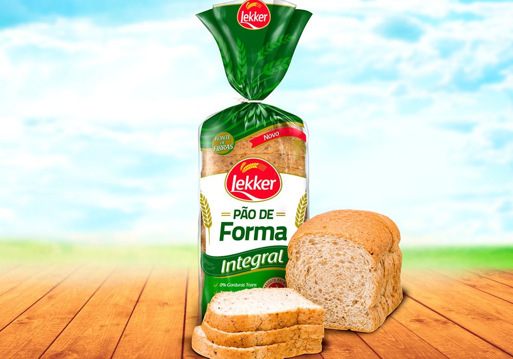 Pão de Forma Integral Lekker