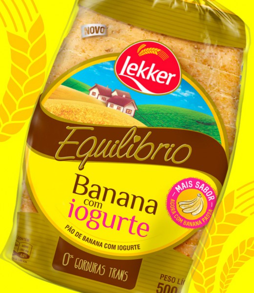 Banana com Iogurte Lekker