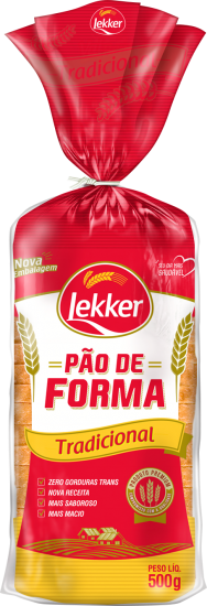Pão de Forma Tradicional Lekker